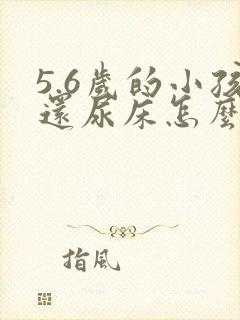 5.6岁的小孩还尿床怎么办?