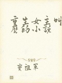 重生女主叫苏什么的小说