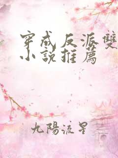 穿成反派双男主小说推荐