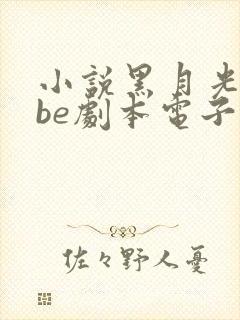 小说黑月光拿稳be剧本电子书全集