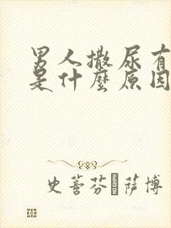 男人撒尿有泡沫是什么原因