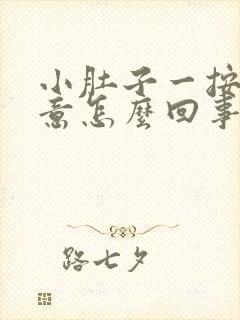 小肚子一按有尿意怎么回事