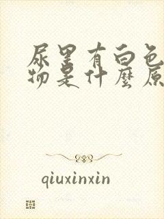 尿里有白色沉淀物是什么原因