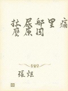 拉尿哪里痛是什么原因