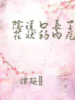 阴道口长了个菜花状的肉疙瘩