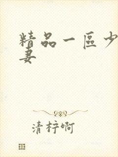 精品一区少妇人妻