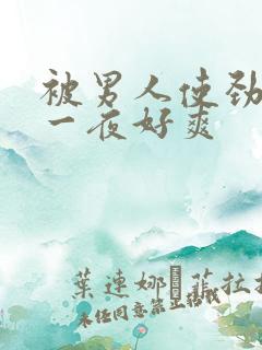 被男人使劲躁了一夜好爽