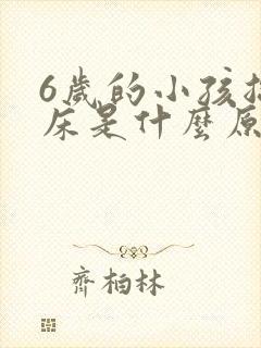 6岁的小孩总尿床是什么原因