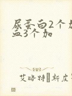 尿蛋白2个加潜血3个加