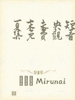 夏末未央短剧全集免费观看完整版