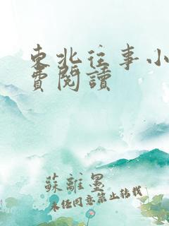 东北往事小说免费阅读