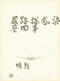 尿路总感染是怎么回事