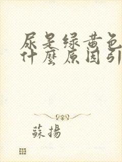 尿是绿黄色的是什么原因引起的