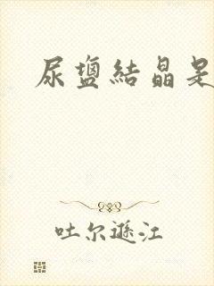 尿盐结晶是什么