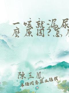 一咳就漏尿是什么原因?怎么治