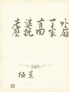 老婆有了外遇怎么挽回家庭