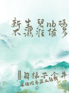 新生儿nb码尿不湿准备多少片合适