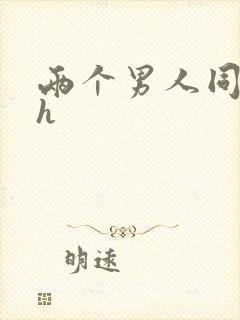 两个男人同时插h