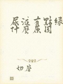 尿液有点绿色是什么原因