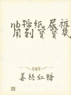 nb号纸尿裤能用到宝宝几个月