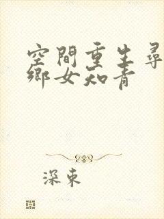 空间重生寻宝下乡女知青