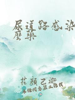 尿道路感染吃什么药