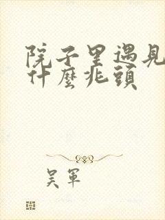 院子里遇见蛇是什么兆头