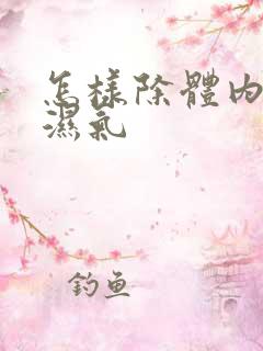 怎样除体内寒气湿气