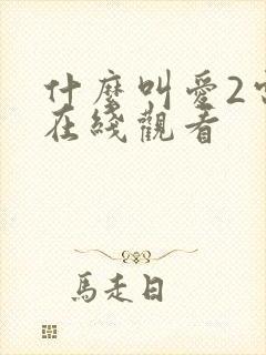 什么叫爱2电影在线观看