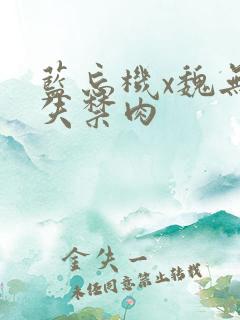 蓝忘机x魏无羡失禁肉