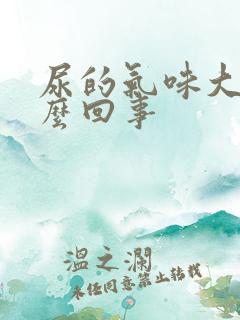 尿的气味大是怎么回事