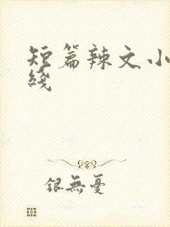 短篇辣文小说在线