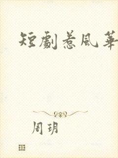 短剧惹风华全集