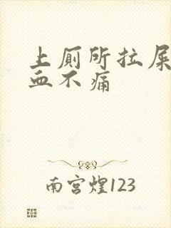 上厕所拉屎拉出血不痛