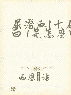 尿潜血1十尿蛋白 1是怎么回事