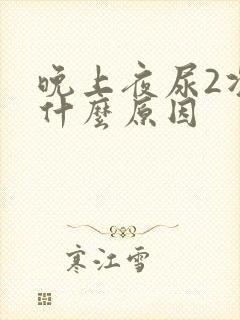 晚上夜尿2次是什么原因