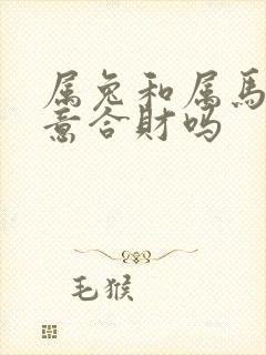 属兔和属马做生意合财吗