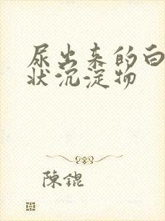 尿出来的白色絮状沉淀物