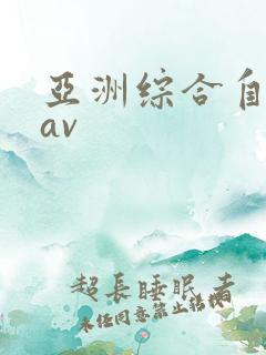 亚洲综合自拍一av