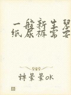 一般新生儿nb纸尿裤需要准备多少