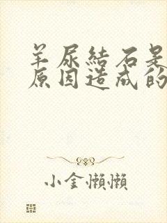 羊尿结石是什么原因造成的