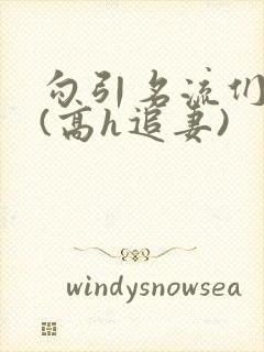 勾引名流们出轨(高h追妻)