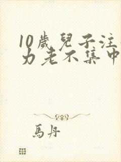 10岁儿子注意力老不集中怎么办