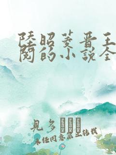 陆昭菱晋王周时阅的小说全文免费阅读