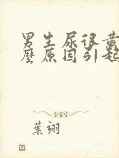 男生尿很黄是什么原因引起的