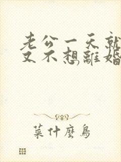 老公一天就家暴又不想离婚怎么办