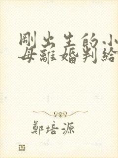 刚出生的小孩父母离婚判给谁