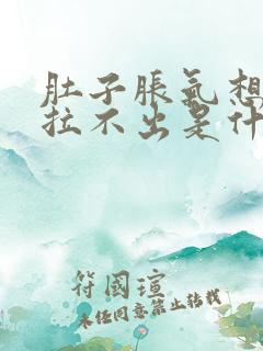 肚子胀气想拉屎拉不出是什么原因造成的