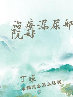 治疗漏尿哪家医院好