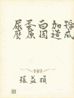 尿蛋白加号是什么原因造成的